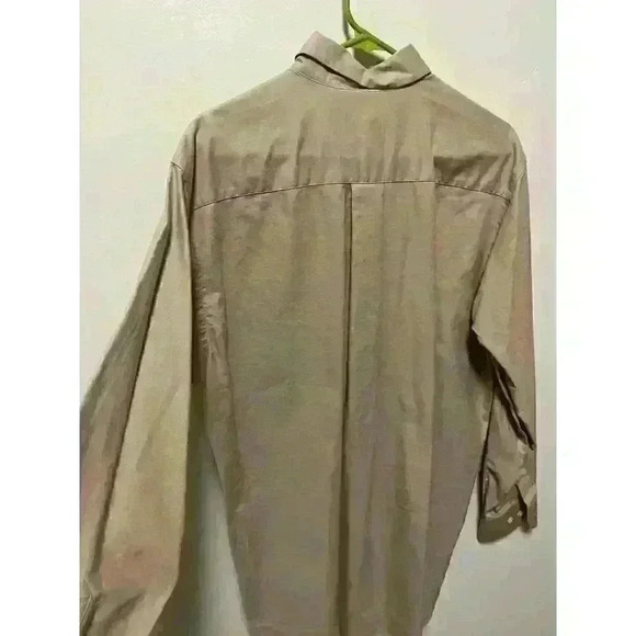 Tan button down men’s - Picture 3 of 4